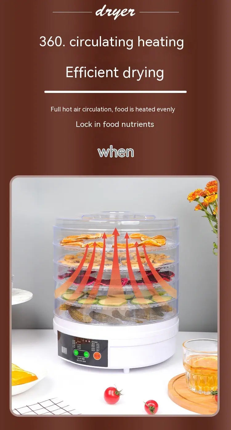 Household Fruit Dehydrator Food Small Foodstuff Dryer S M A Group
