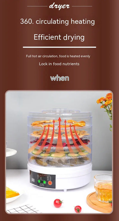 Household Fruit Dehydrator Food Small Foodstuff Dryer S M A Group