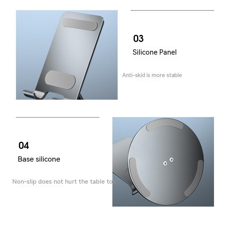Aluminum Adjustable Rotating Stand for Phone and Tablet