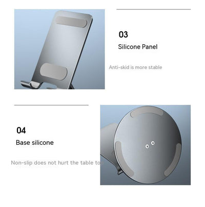 Aluminum Adjustable Rotating Stand for Phone and Tablet