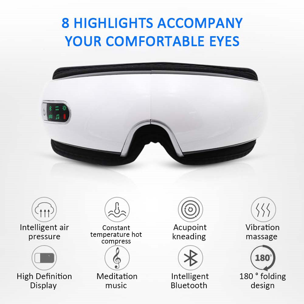 Smart Eye Massager for Relaxation and Eye Care