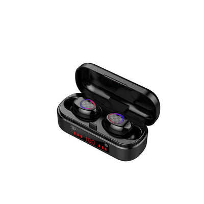 M7 Bluetooth Headset with Digital Display and Charging Case