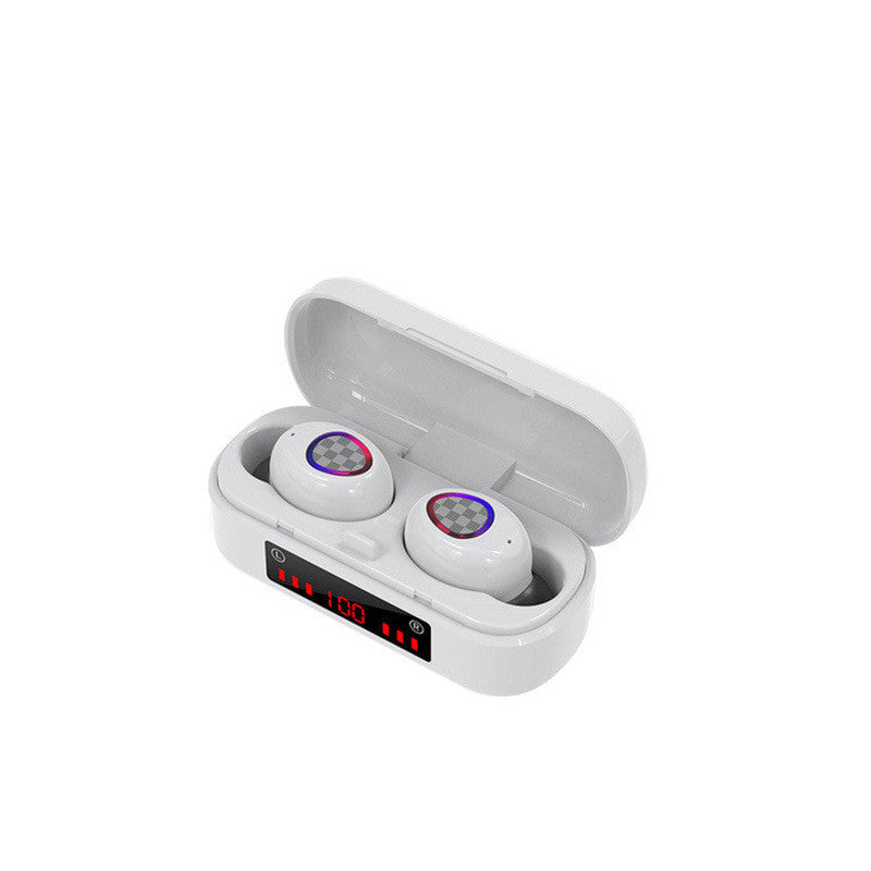 M7 Bluetooth Headset with Digital Display and Charging Case