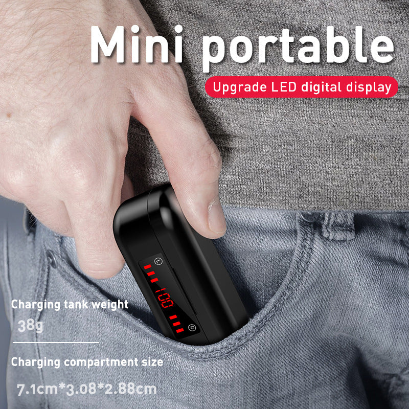 M7 Bluetooth Headset with Digital Display and Charging Case