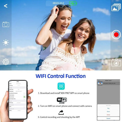 New Handheld High-Definition Digital Video Camera 4K Conference Camera Recorder Short Video Camera Dv S M A Group