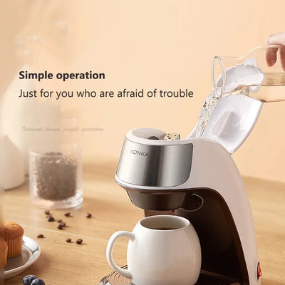 New Coffee Machine Fully Automatic Home Office Mini American Small Portable Coffee Maker S M A Group