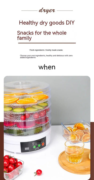 Household Fruit Dehydrator Food Small Foodstuff Dryer S M A Group