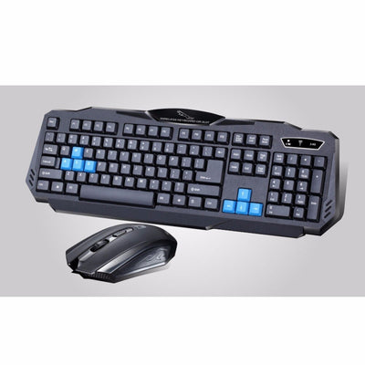 Wireless Keyboard and Mouse Combo Ergonomic Colorful Design
