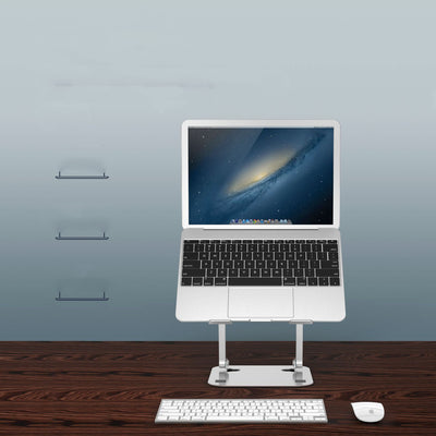Aluminum Laptop Stand Foldable Desktop Base with Cooling Support