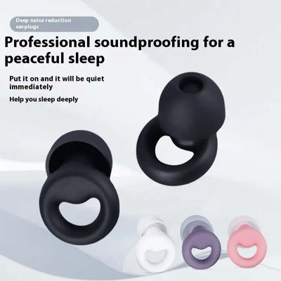 Waterproof And Minimalist Silicone Noise Cancelling Earplugs - S M A Group # #