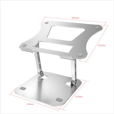 Aluminum Laptop Stand Foldable Desktop Base with Cooling Support