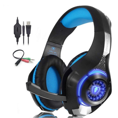Gaming Headphones Over-Ear Wired and Wireless for PC