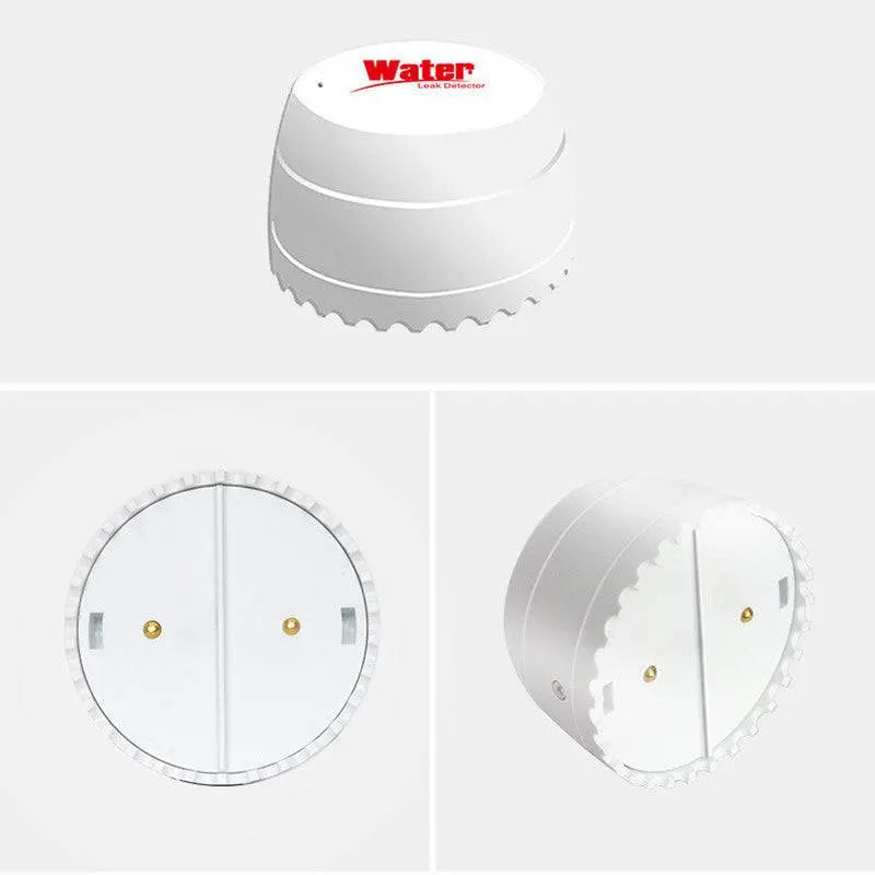 Tuya WiFi Smart Leakage Alarm Home Overflow Flood Detector With Buzzer - S M A Group # #