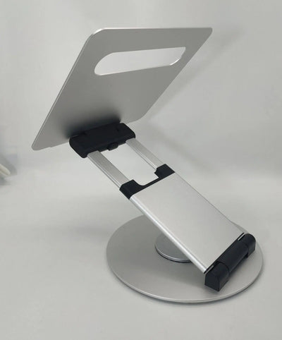 Notebook Bracket Laptop Bracket Aluminum Alloy Desktop Adjustable Base 360-degree Rotation - S M A Group # #