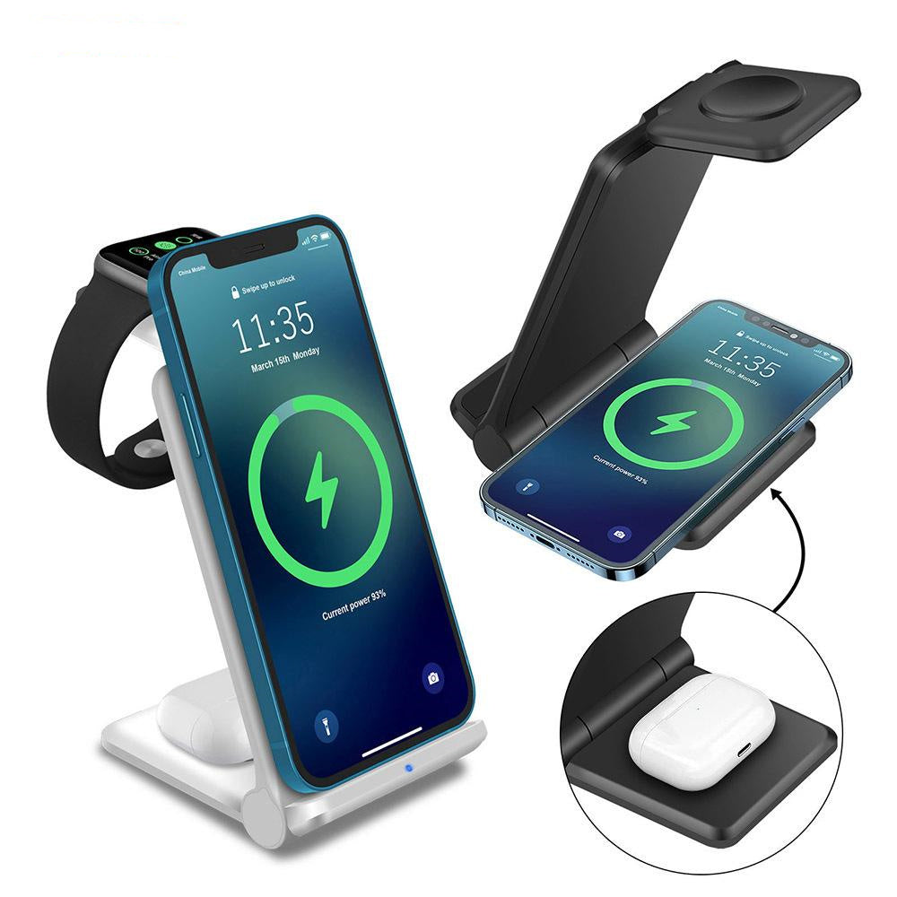 3-in-1 Wireless Charging Station Fast Charger for Devices