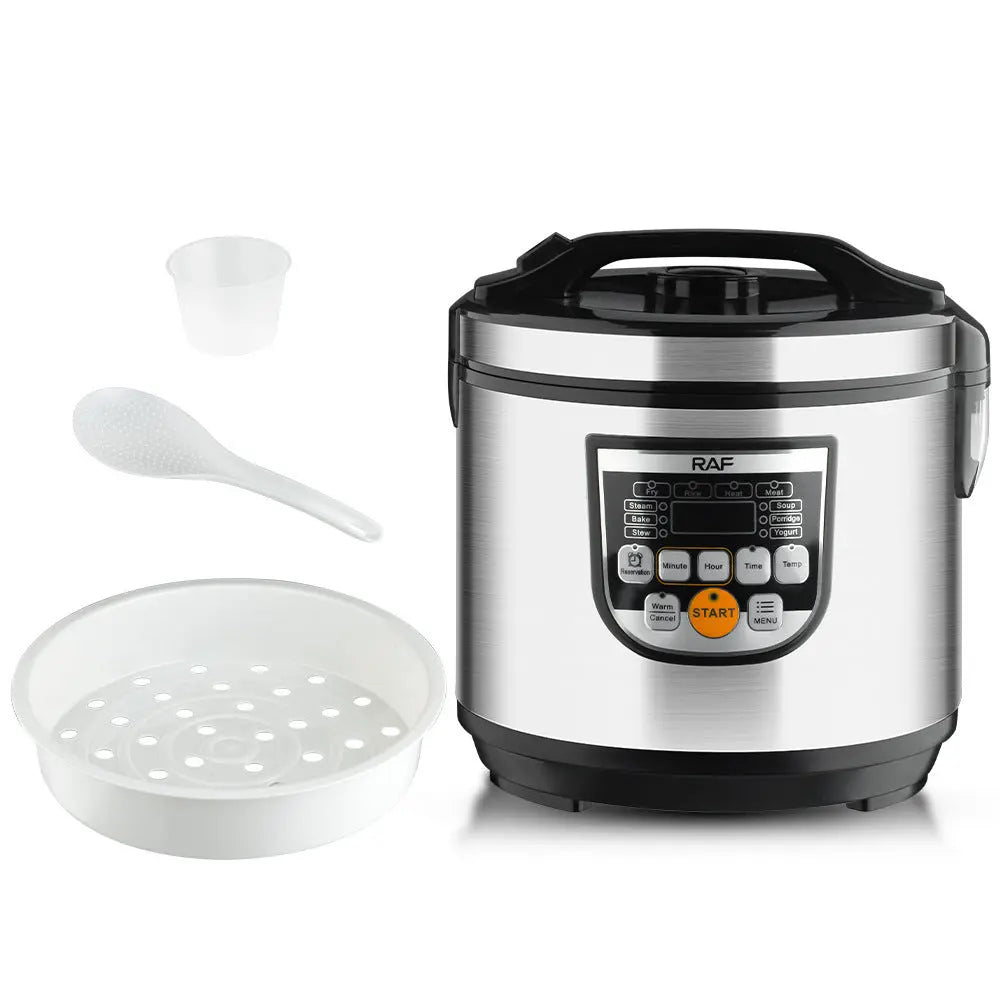 5L Multifunctional Large Capacity English Smart Rice Cooker S M A Group