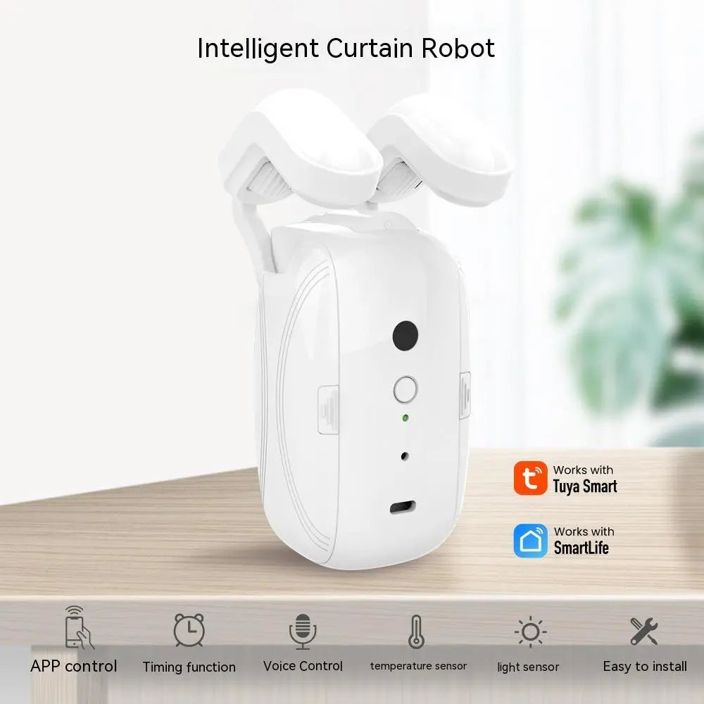 Wifi Curtain Robot Smart Home Roman Rod Electric Curtain Companion S M A Group