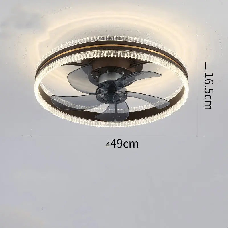 Ceiling Fan Home Integrated Invisible Ceiling Fan Light S M A Group