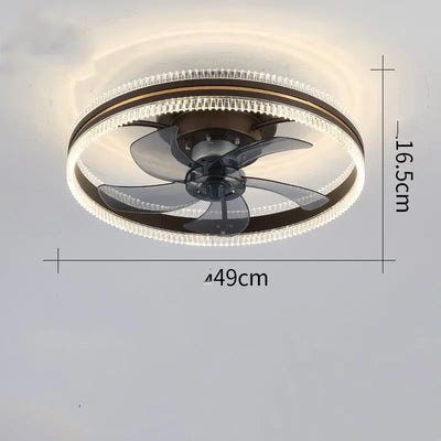 Ceiling Fan Home Integrated Invisible Ceiling Fan Light S M A Group
