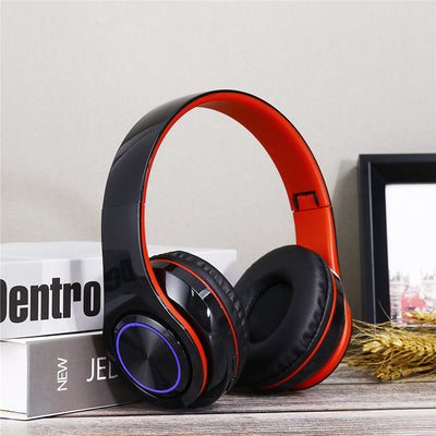 Portable Wireless Bluetooth Headphones Noise Cancelling Bass