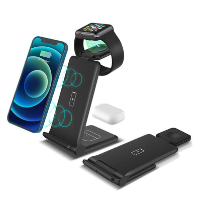 3-in-1 Wireless Charging Station Fast Charger for Devices