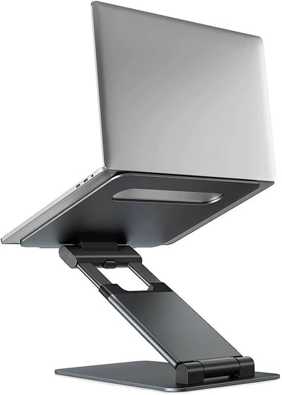 Notebook Bracket Laptop Bracket Aluminum Alloy Desktop Adjustable Base 360-degree Rotation - S M A Group # #