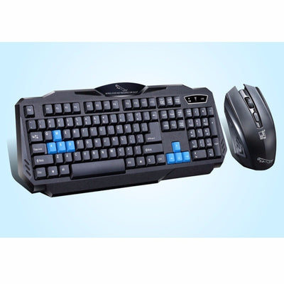 Wireless Keyboard and Mouse Combo Ergonomic Colorful Design