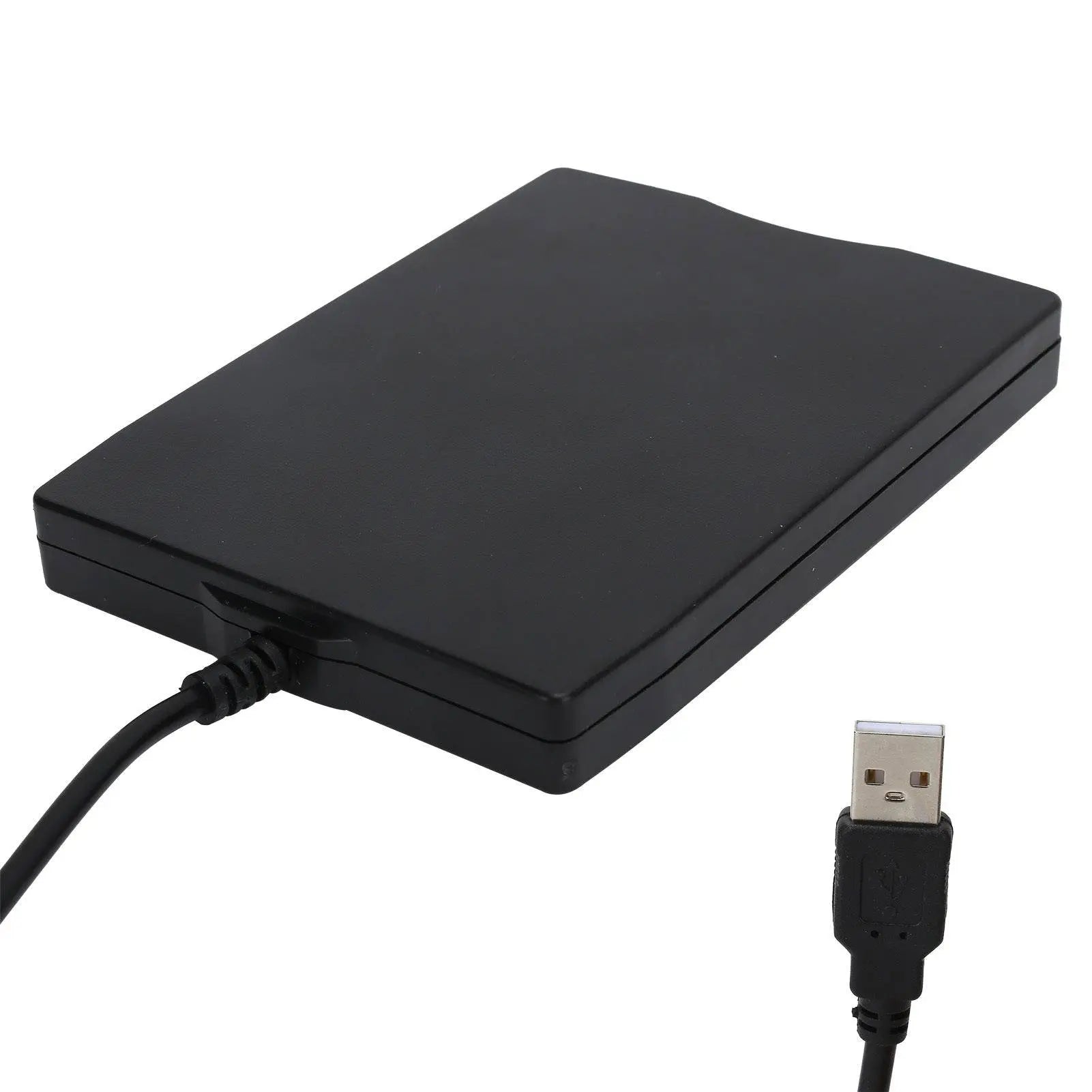 USB Floppy Disk Drive External Portable 1.44MB FDD Universal for Laptops Desktops 3.5in - S M A Group # #