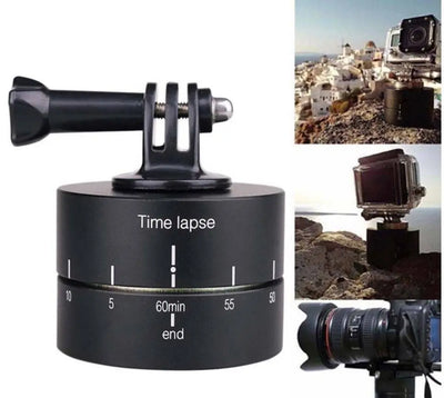 Compatible With  Lapse 360 Degree Auto Rotate Camera Tripod Head Base 360 Rotating Timelapse For Gopro Camera SLR Fo - S M A Group # #