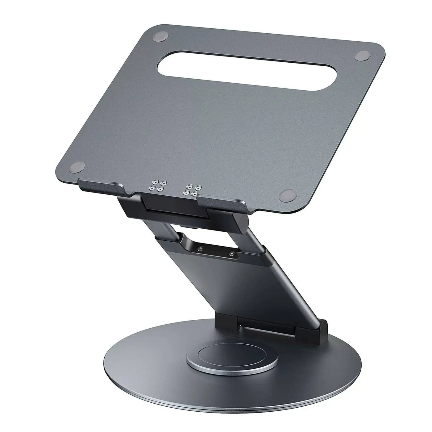 Notebook Bracket Laptop Bracket Aluminum Alloy Desktop Adjustable Base 360-degree Rotation - S M A Group # #