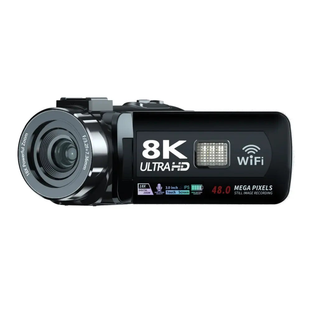 8KWIFI HD Digital Camera Touch Screen Handheld Automatic S M A Group