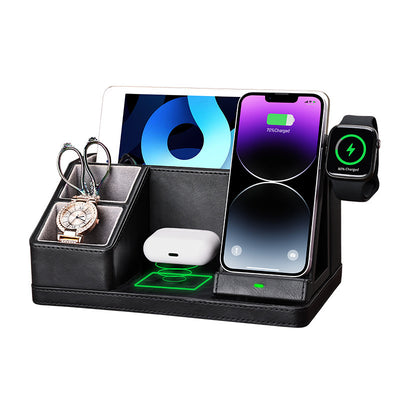 3-in-1 Wireless Charging Station for Phone Watch and Earbuds