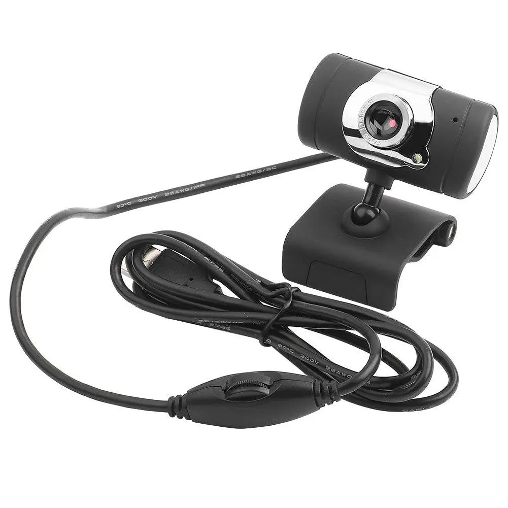 Computer Camera USB Clip Base High Definition Built In Sound Absorbing Microphone - S M A Group # #