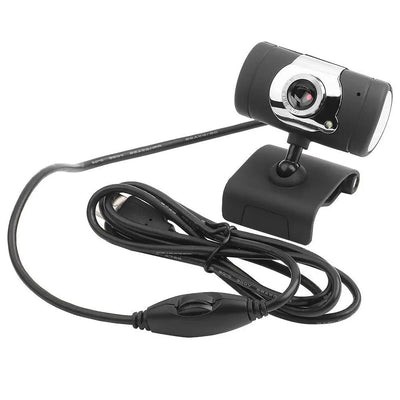 Computer Camera USB Clip Base High Definition Built In Sound Absorbing Microphone - S M A Group # #