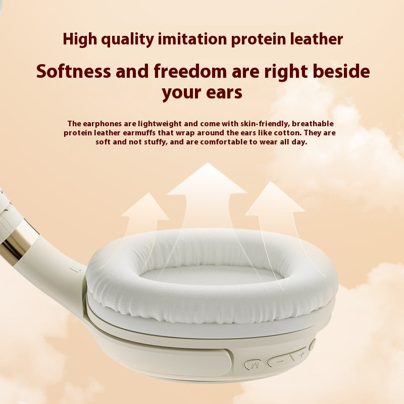 Wireless Bluetooth Headphones Over-Ear Head-Mounted