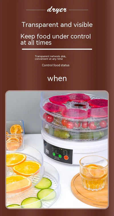 Household Fruit Dehydrator Food Small Foodstuff Dryer S M A Group