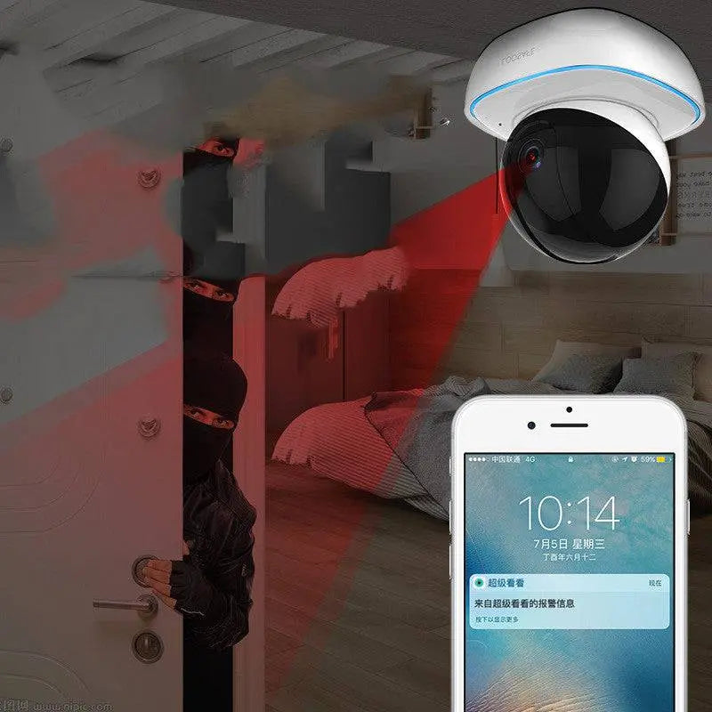 Wireless Surveillance Camera Wifi Smart Home Mobile Phone Remote HD - S M A Group # #