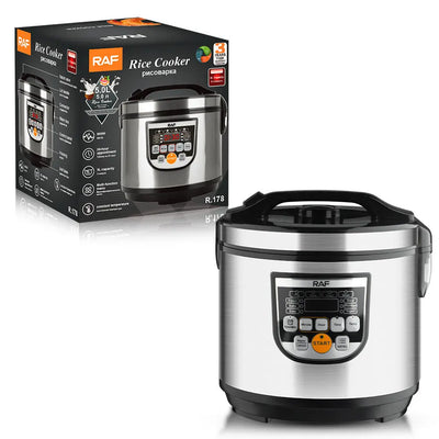 5L Multifunctional Large Capacity English Smart Rice Cooker S M A Group