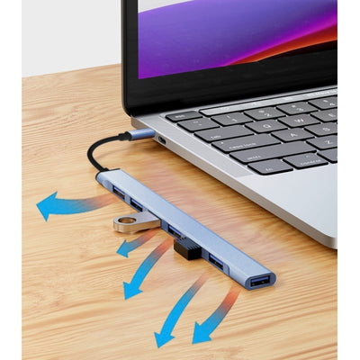 Notebook USB Converter Adapter Expansion Dock for Computers
