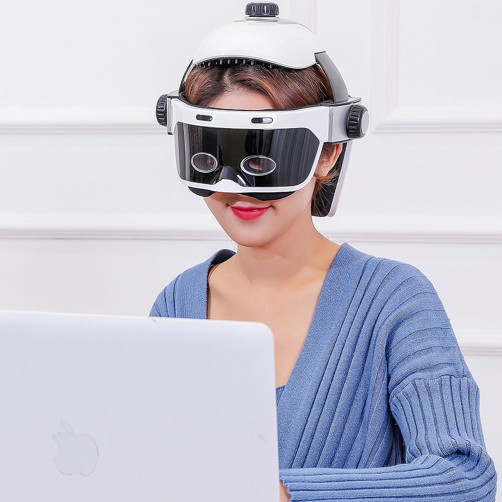 Electric Eye Massager with Heat and Smart Massage Function
