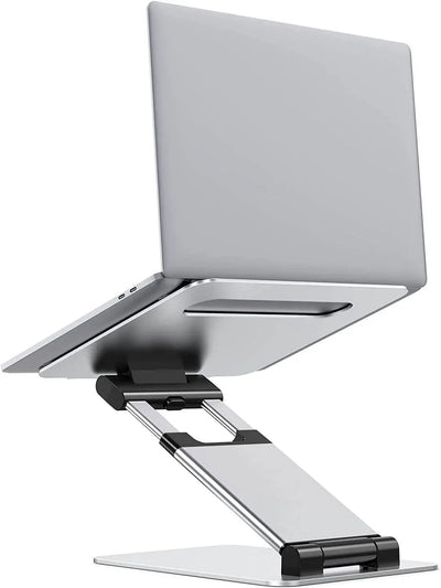 Notebook Bracket Laptop Bracket Aluminum Alloy Desktop Adjustable Base 360-degree Rotation - S M A Group # #
