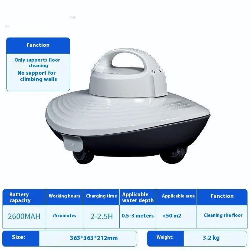 Robot Intelligent Cleaning Terrapin Wall Climbing Pool Cleaner Vacuum Cleaner S M A Group